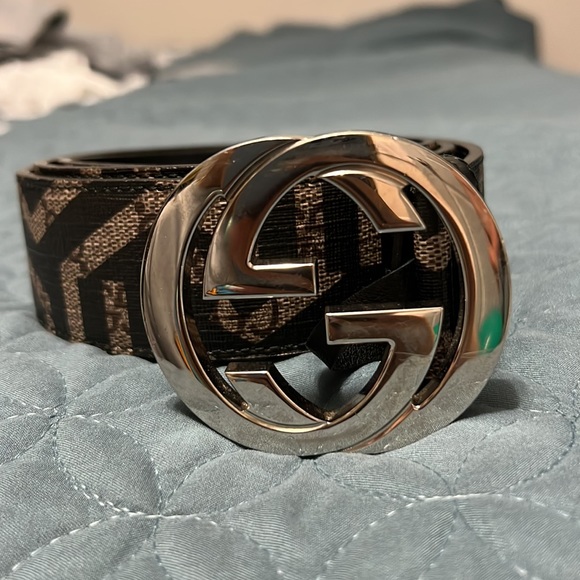 Gucci hat. Size L-59, belt size 100 - Picture 6 of 7